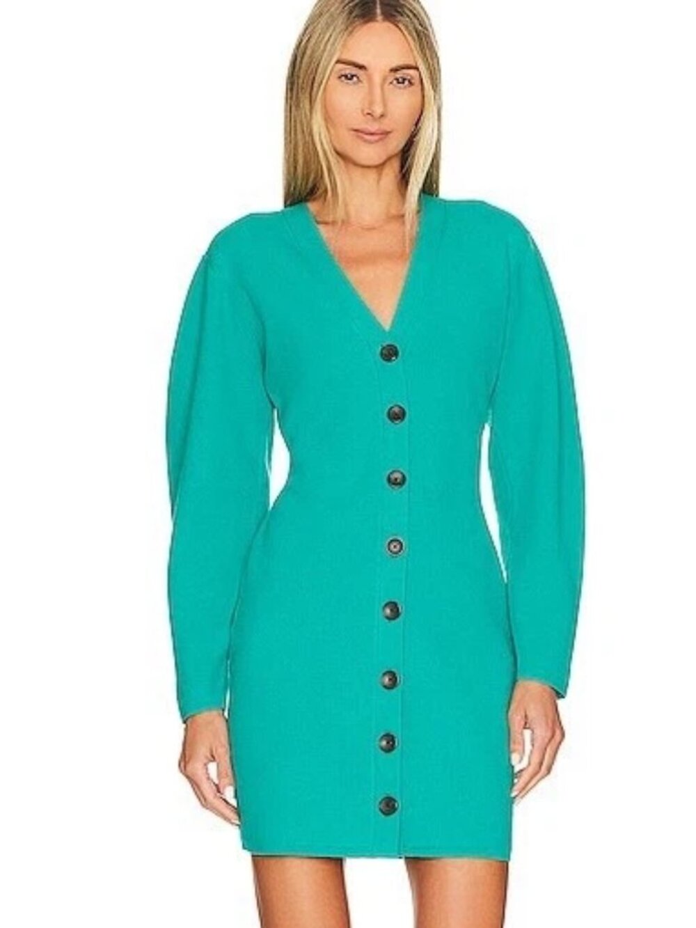 NWT A.L.C. Nate Knit Sweater Jade Cardigan Dress Size S